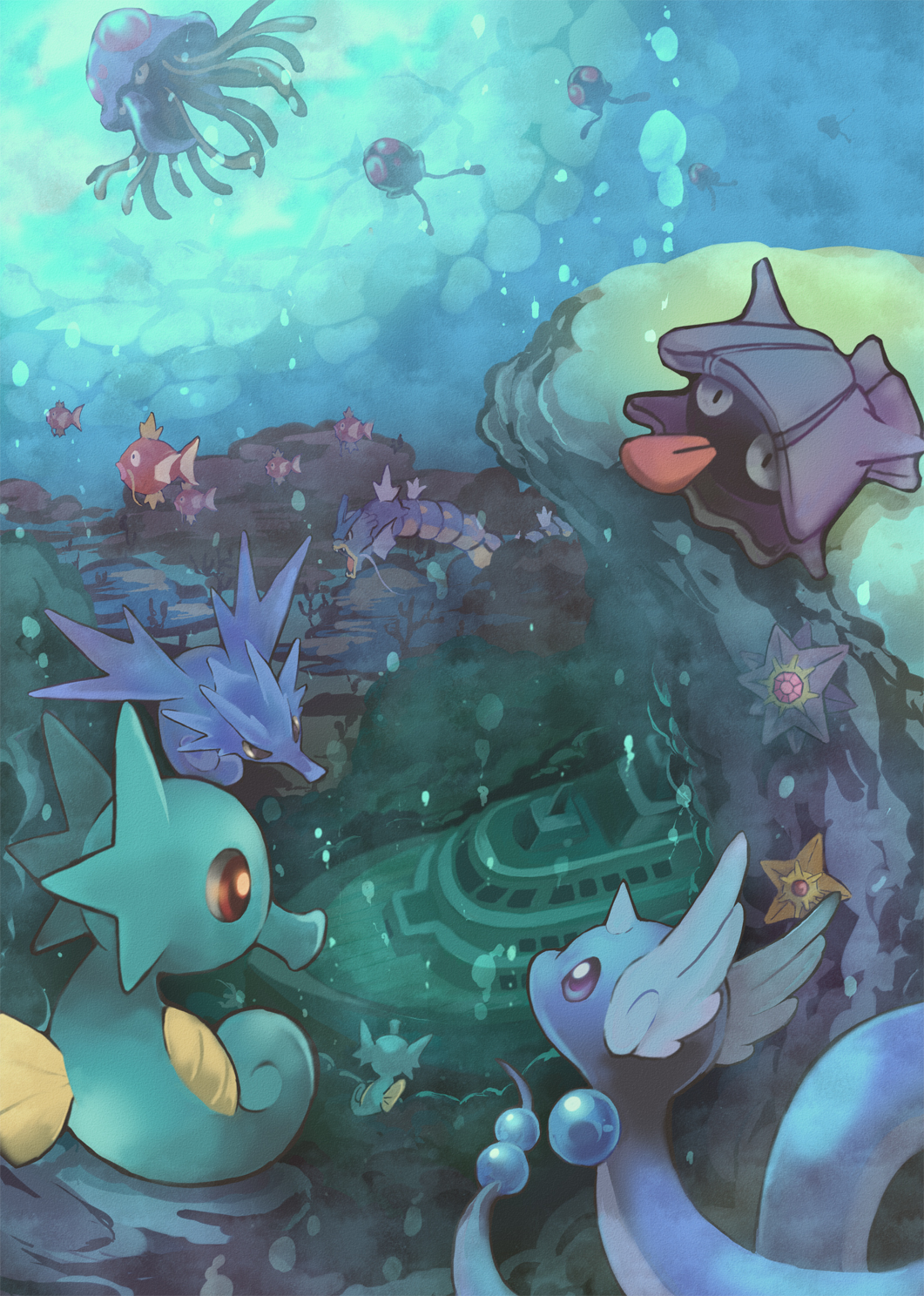 Download Pokémon Image - Water Pokemon Wallpaper Phone , HD Wallpaper & Backgrounds