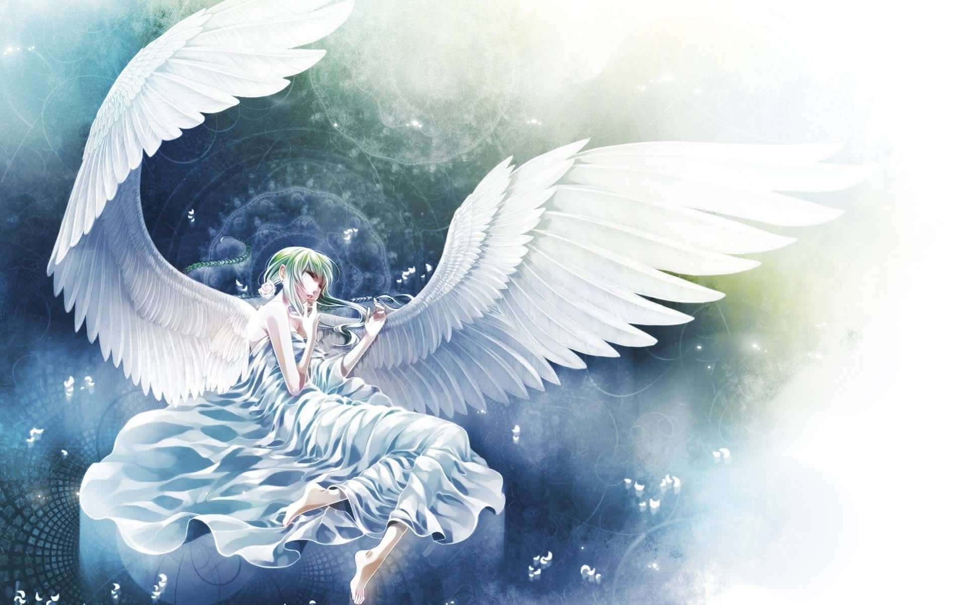 Widescreen - Anime Wallpaper Angel , HD Wallpaper & Backgrounds