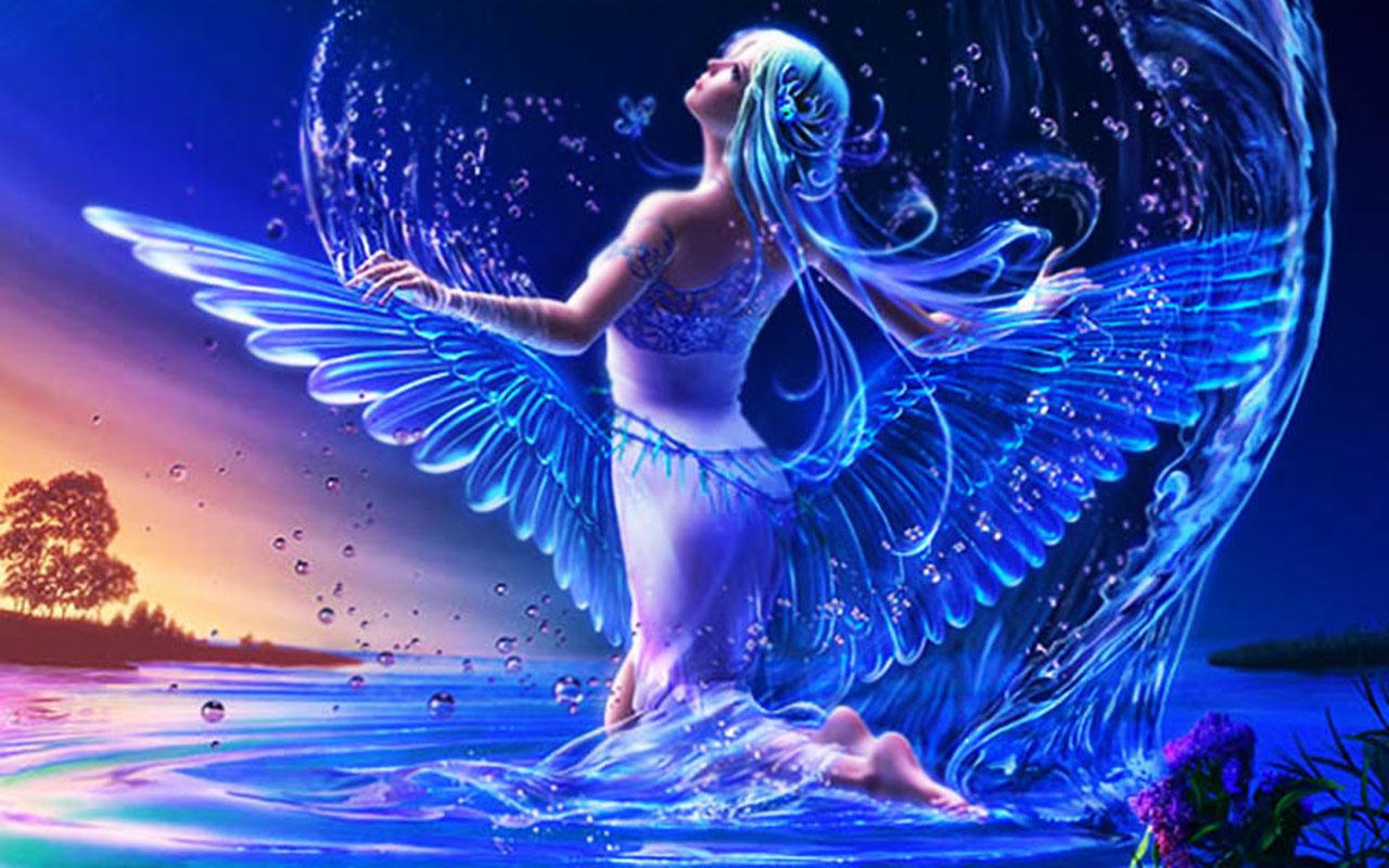 Animated Angel Wallpapers - Angel Wallpaper For Android Hd , HD Wallpaper & Backgrounds