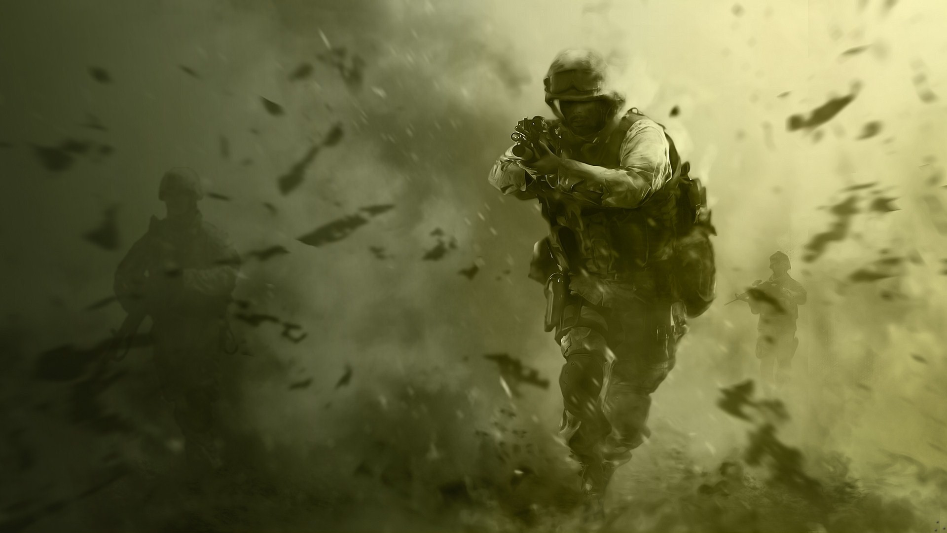 Army Wallpapers - Call Of Duty 4 Modern Warfare , HD Wallpaper & Backgrounds