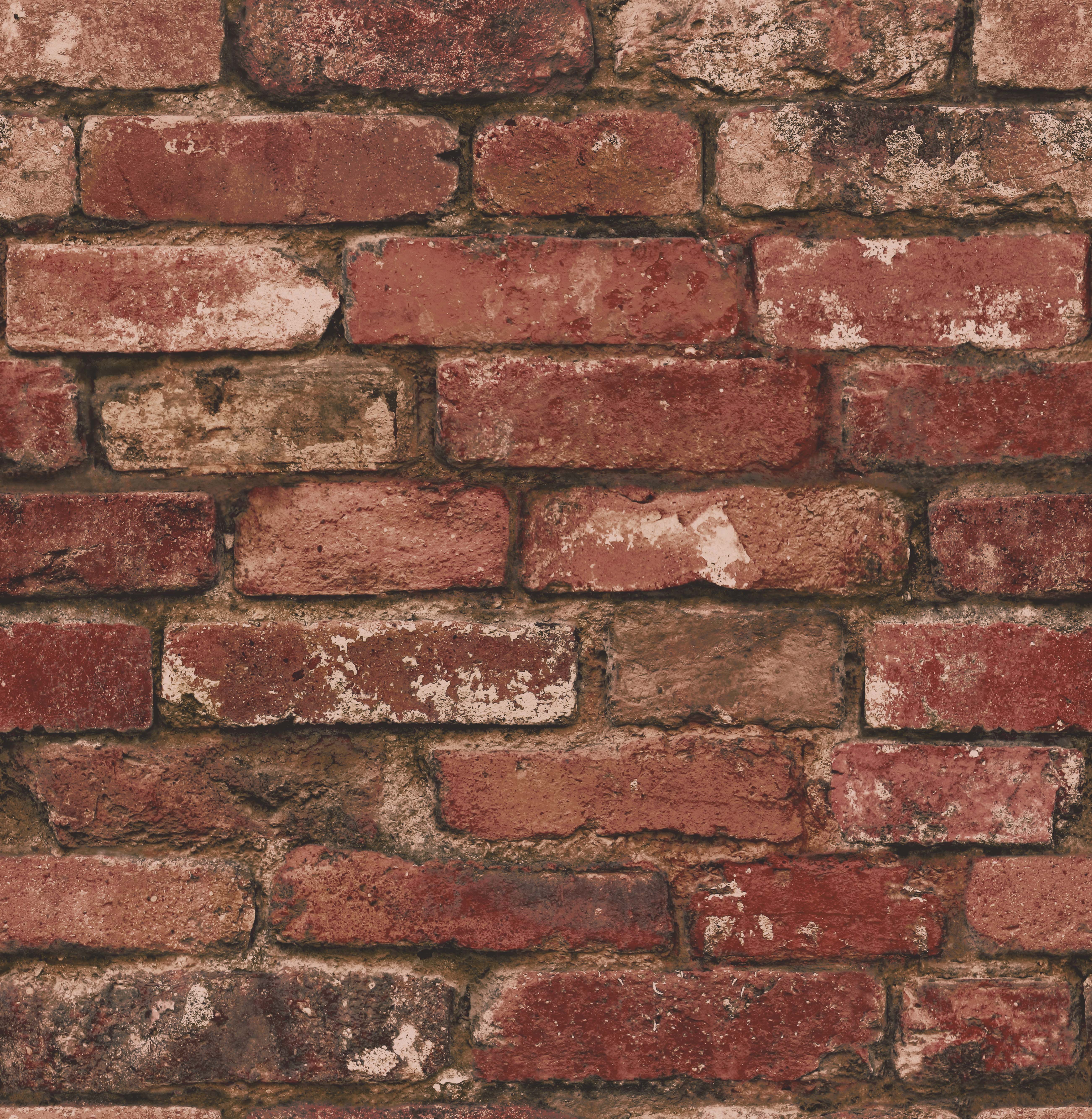 Fine Decor Distinctive Rustic Brick Wallpaper Fd31285- - Rustic Red Brick , HD Wallpaper & Backgrounds