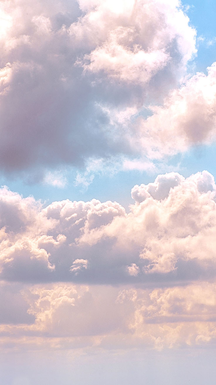 Clouds Iphone Wallpapers By Preppy Wallpapers - Iphone Wallpaper Clouds , HD Wallpaper & Backgrounds