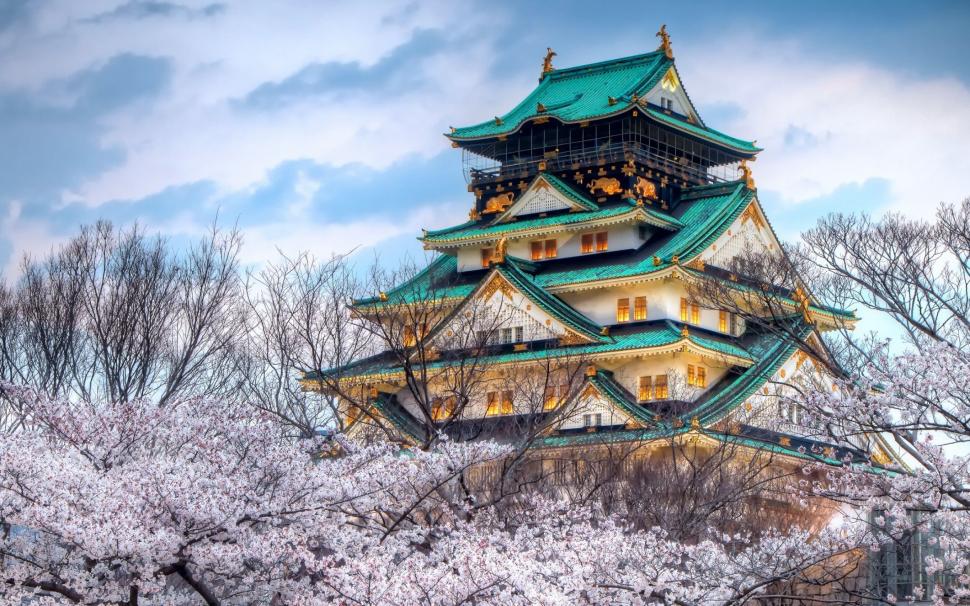 Japan Wallpaper 4k - Osaka Castle , HD Wallpaper & Backgrounds
