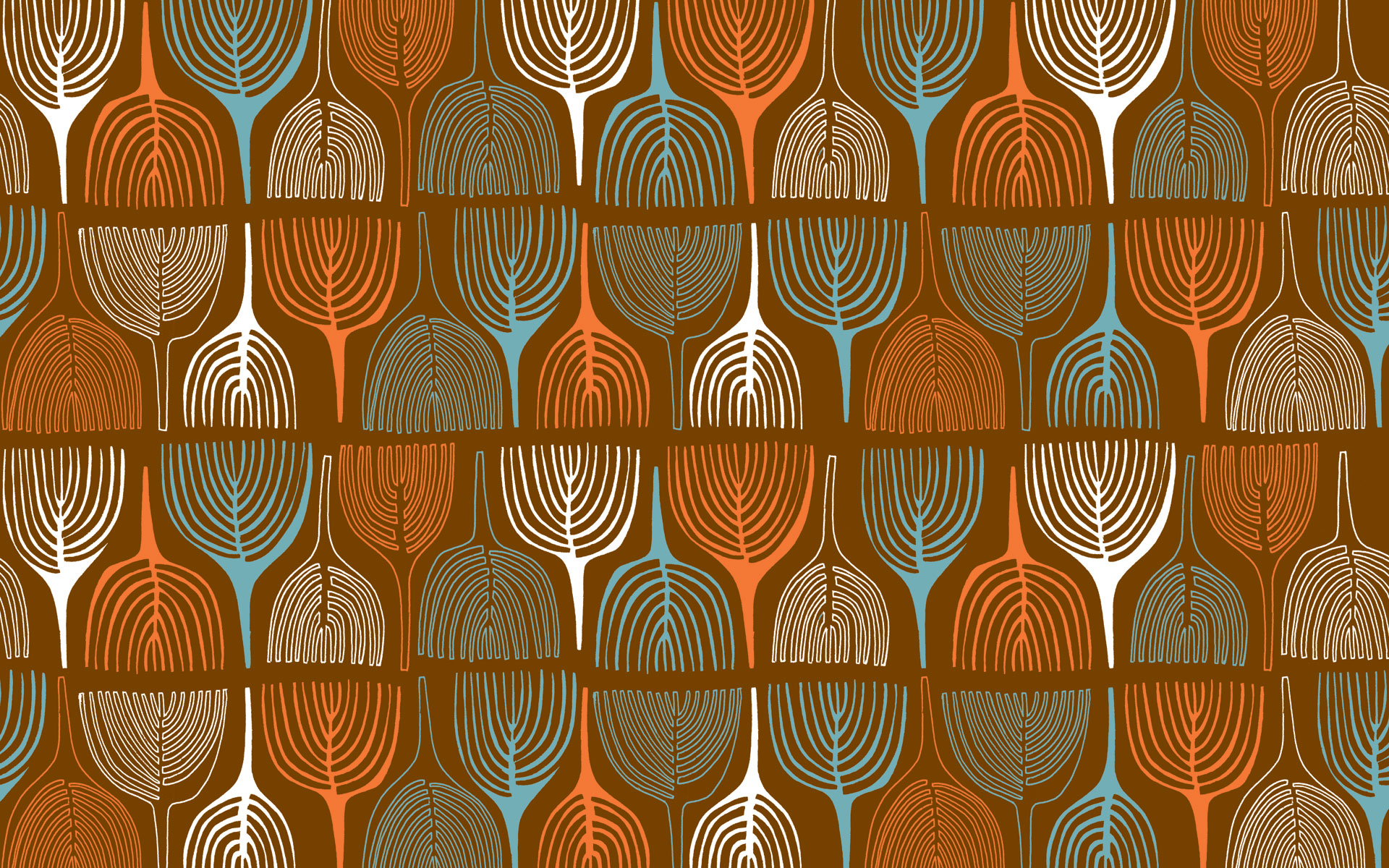 Brown Trees Wallpaper - Brown Pattern , HD Wallpaper & Backgrounds