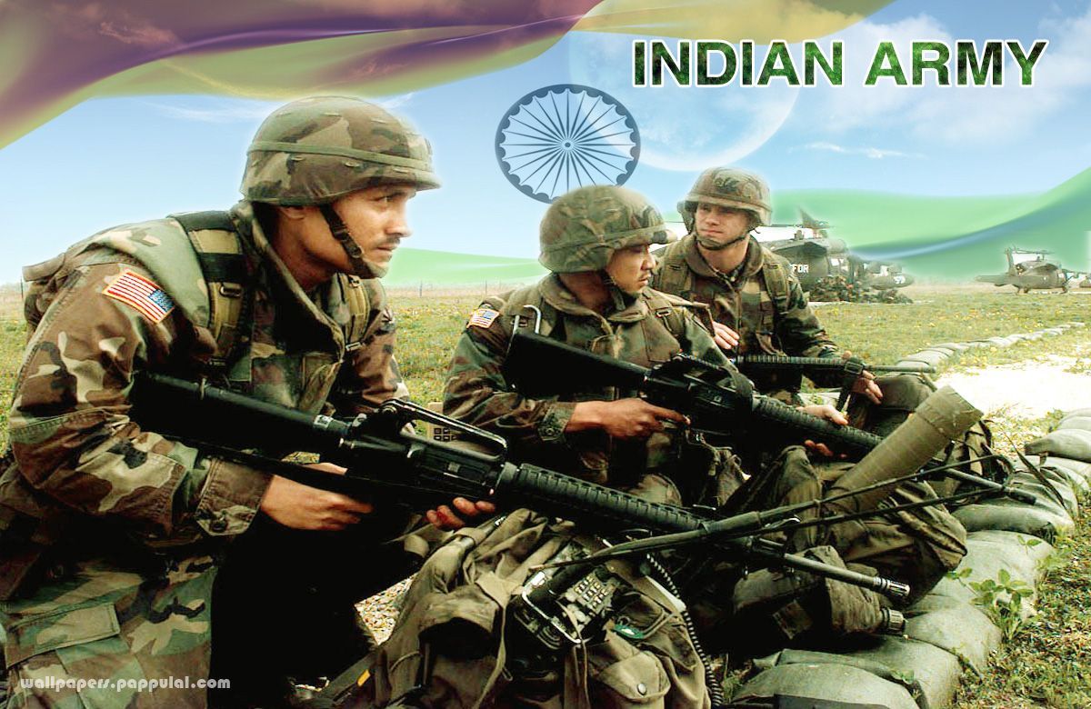 Indian Army Wallpapers 3d - Indian Army Images Download , HD Wallpaper & Backgrounds
