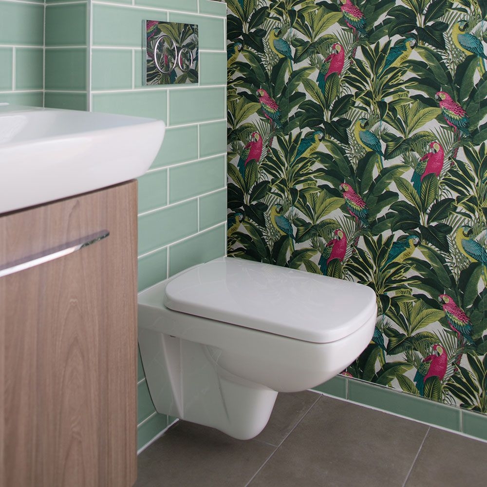 More 10 Bathroom Tropical Wallpaper Nice - Bird Wallpaper Texture Seamless , HD Wallpaper & Backgrounds