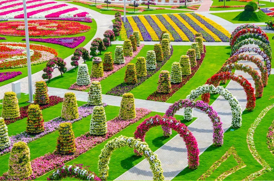 Most Beautiful Flower Garden Free Hd Wallpapers - الحديقة المعجزة في دبي , HD Wallpaper & Backgrounds