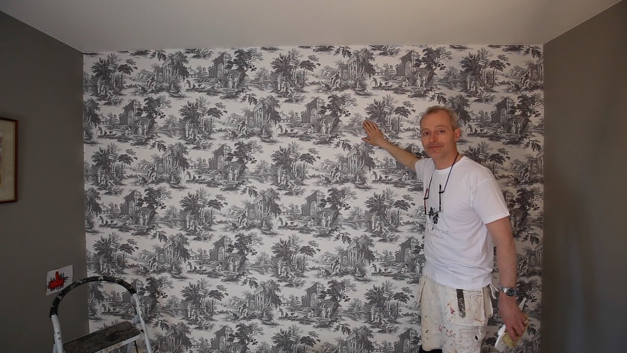 How To Wallpaper A Feature Wall - Feature Walls , HD Wallpaper & Backgrounds