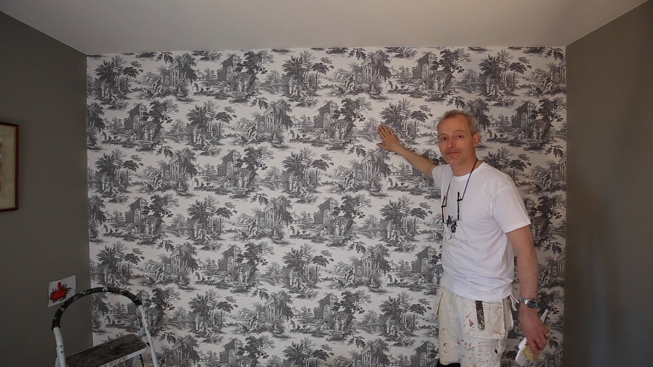 How To Wallpaper A Feature Wall - Feature Walls , HD Wallpaper & Backgrounds