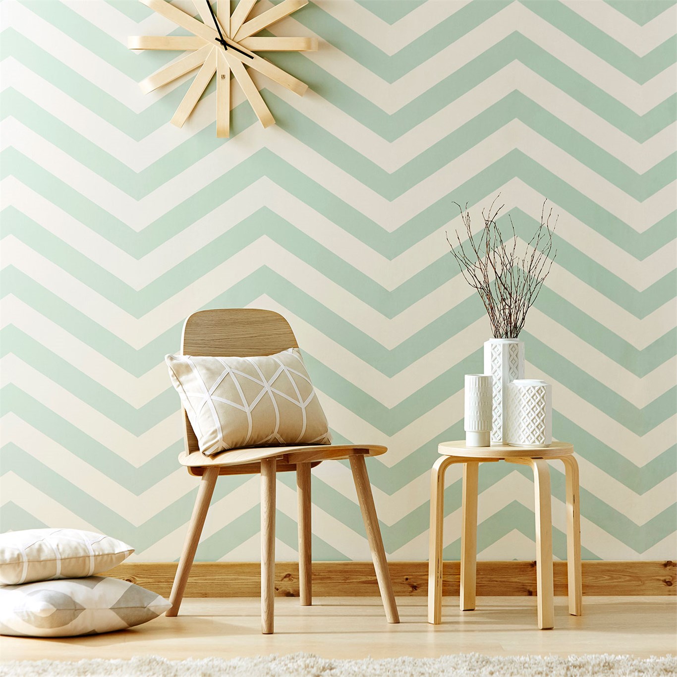 Vector Wallpaper From The Lohko Collection By Scion - Pastel Wallpaper Living Room , HD Wallpaper & Backgrounds