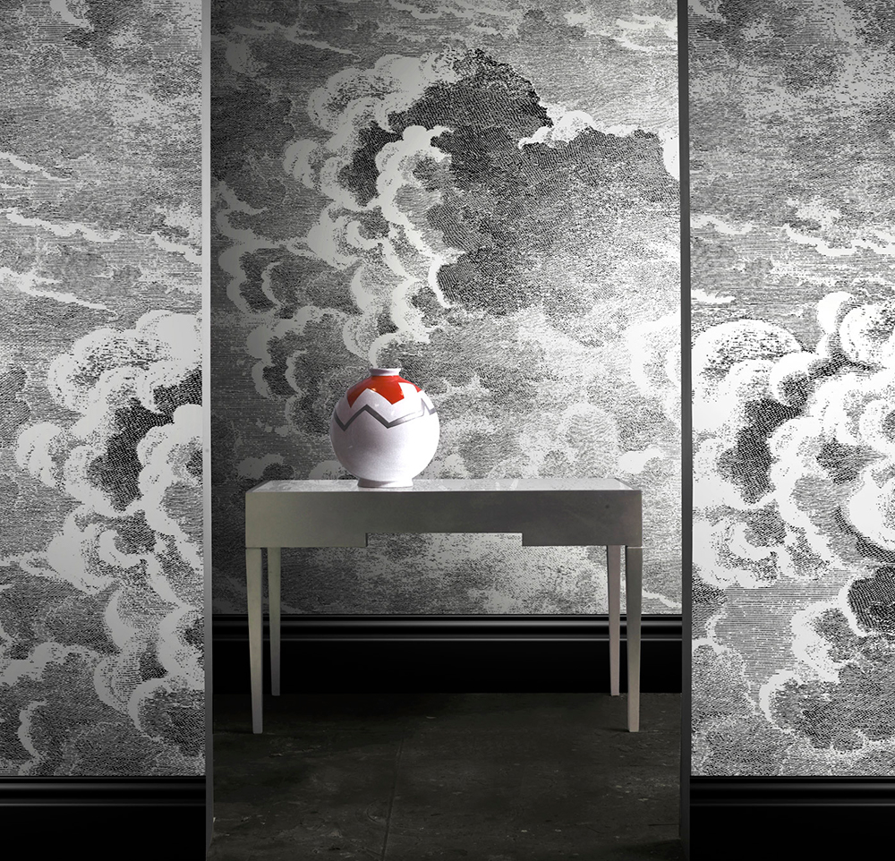 Fornasetti Nuvole Wallpaper - Cole And Son Cloud , HD Wallpaper & Backgrounds
