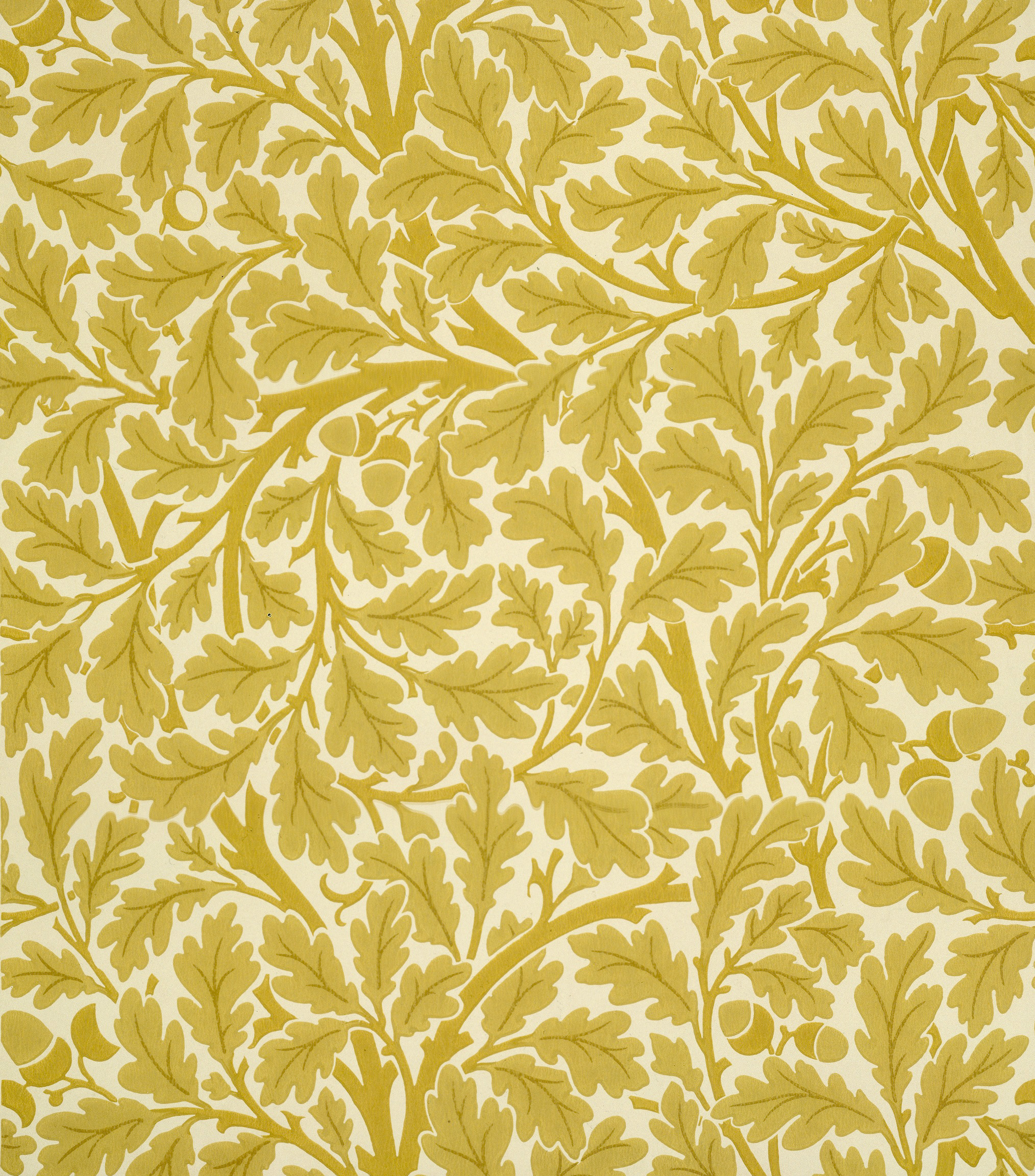 From The Same Collection - William Morris Wallpaper Yellow , HD Wallpaper & Backgrounds