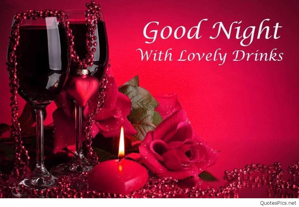 Good Night Wallpaper Free Download - Romantic Lovely Good Night , HD Wallpaper & Backgrounds
