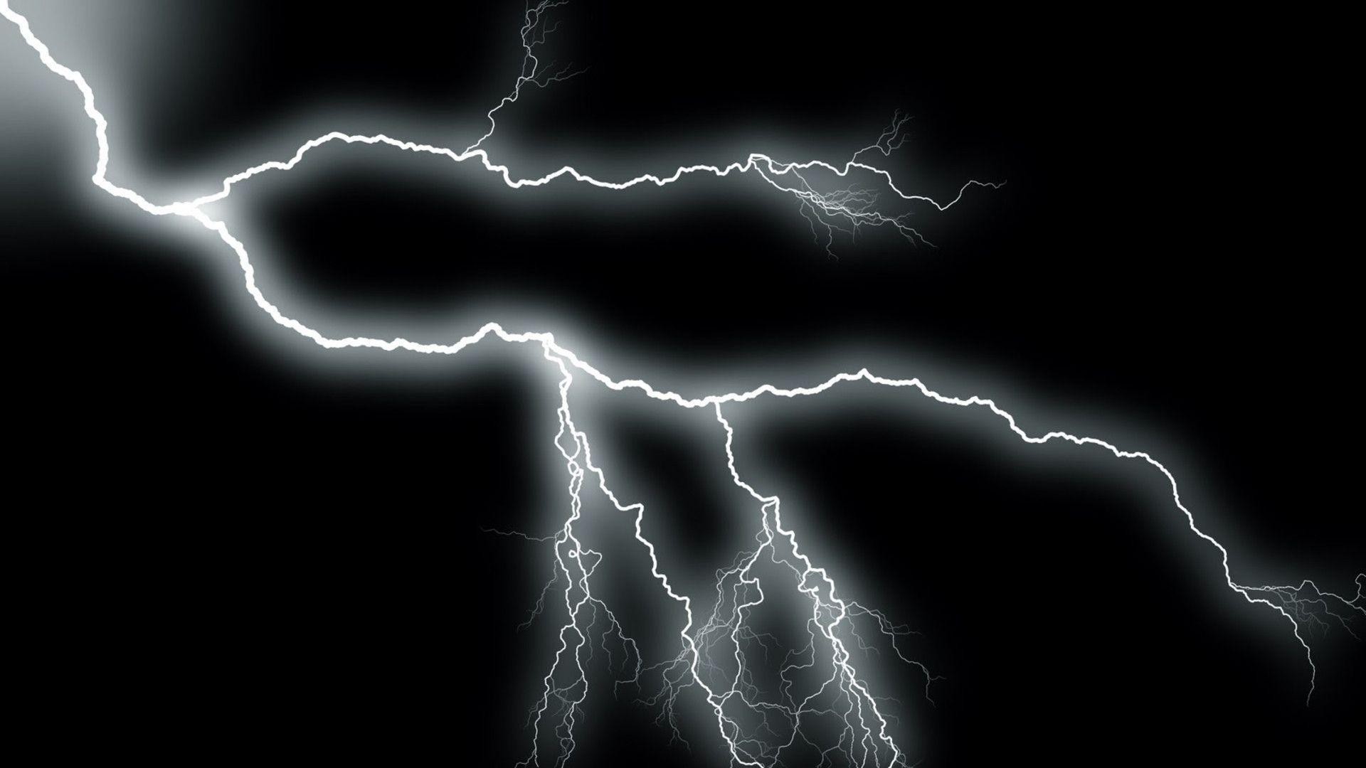 262 Lightning Hd Wallpapers - Lighting With Black Background , HD Wallpaper & Backgrounds