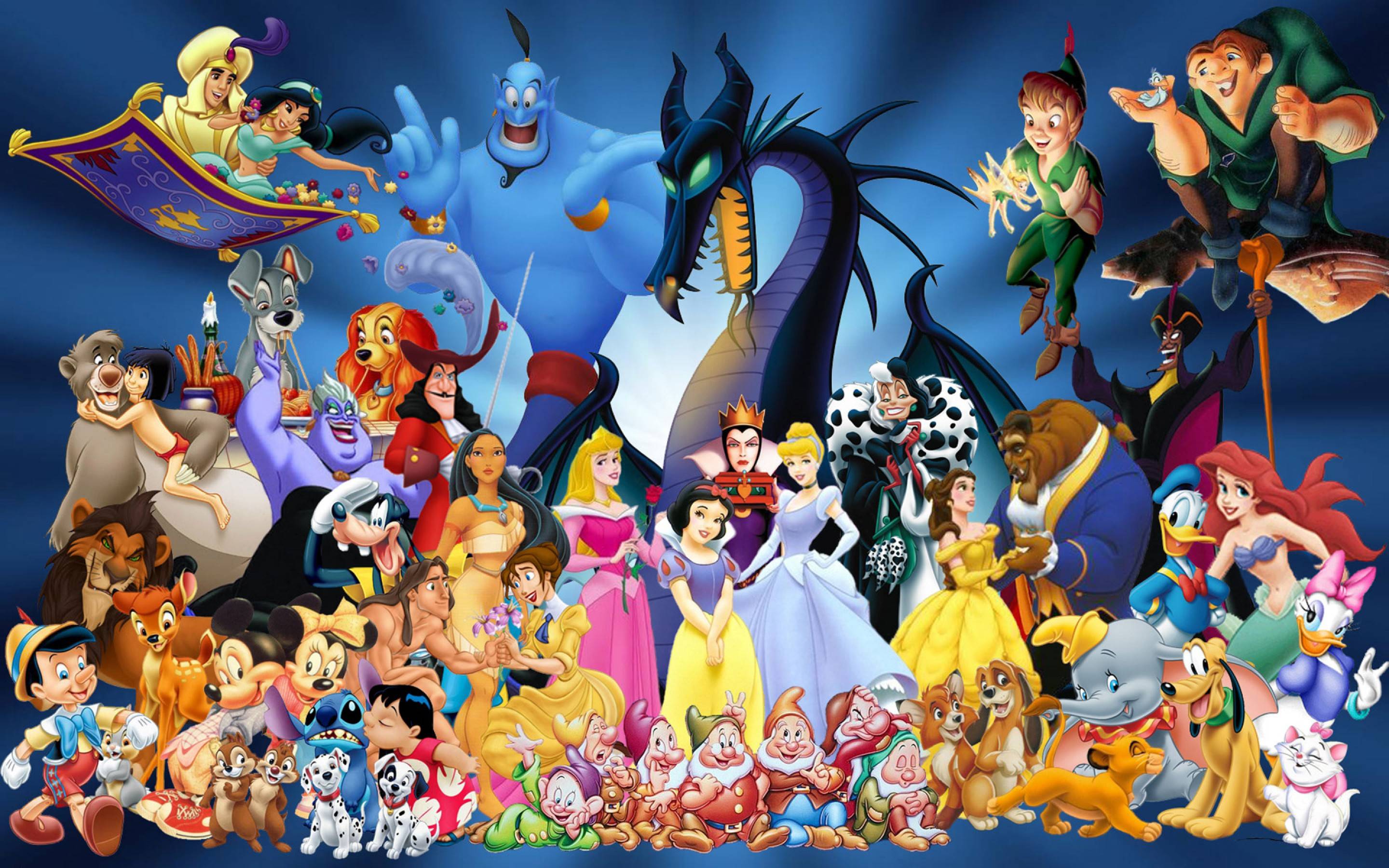 3466 Cartoon Hd Wallpapers - Disney Characters Hd , HD Wallpaper & Backgrounds