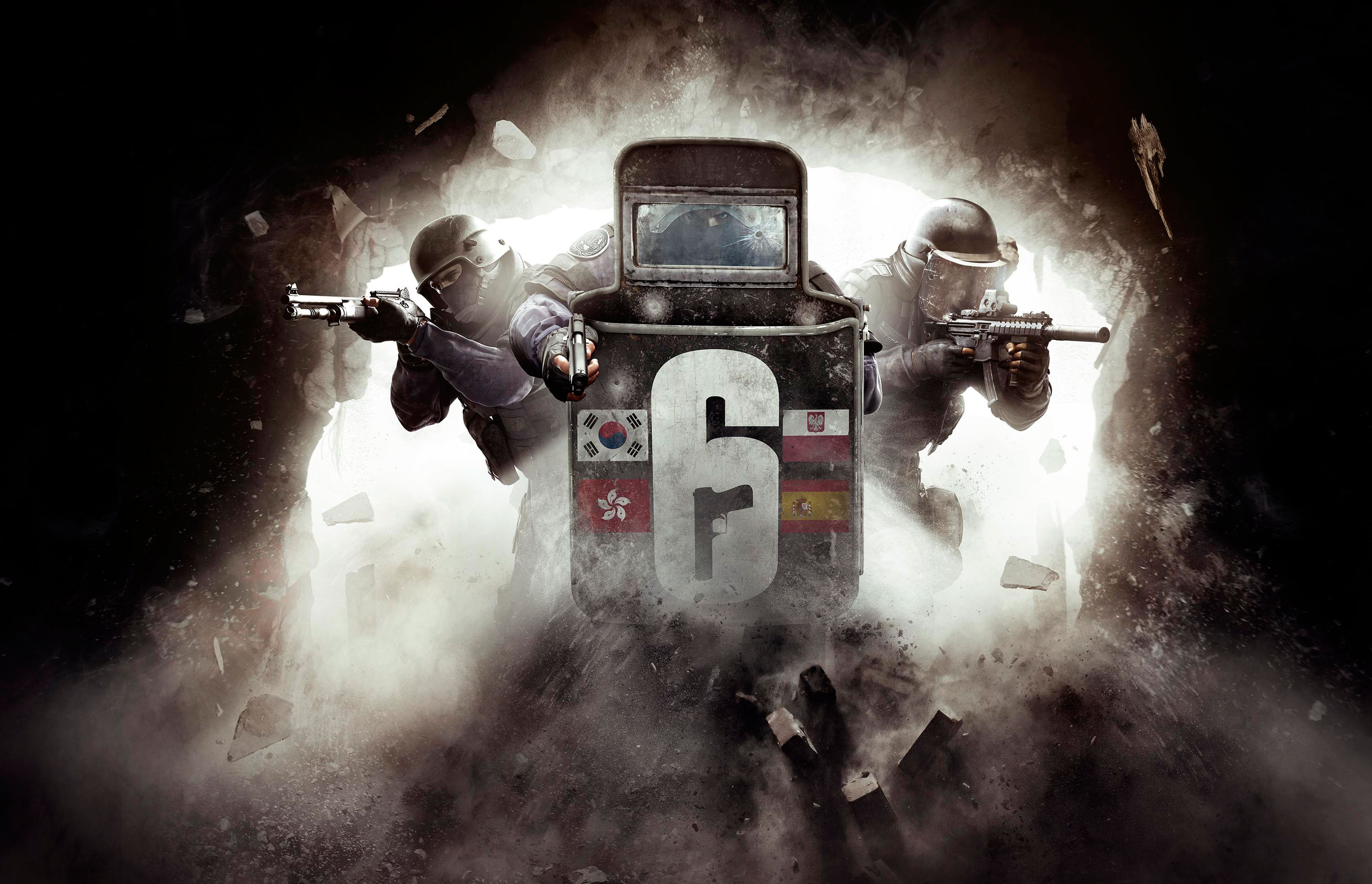 Tom Clancy's Rainbow Six - Rainbow Six Siege Wallpaper 4k , HD Wallpaper & Backgrounds