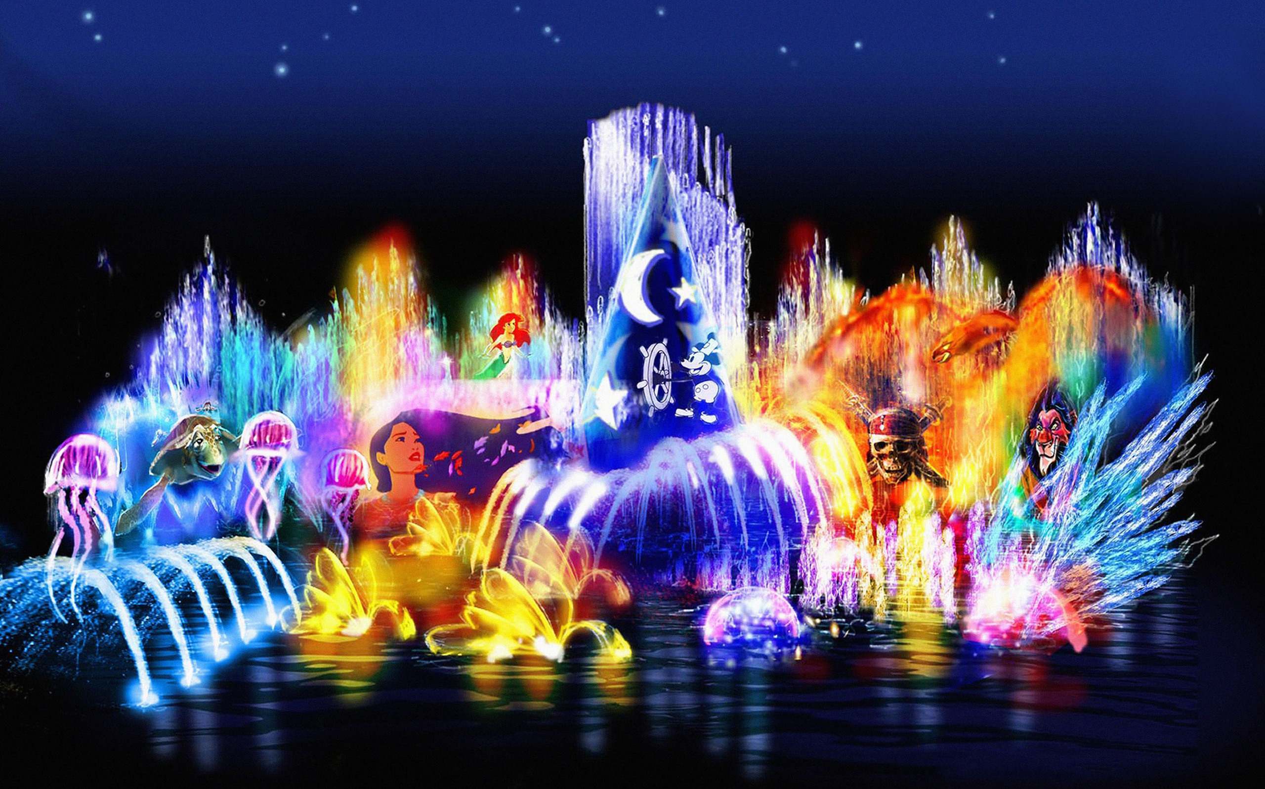 Disney World Of Color High Resolution Wallpaper - World Of Color Ad , HD Wallpaper & Backgrounds
