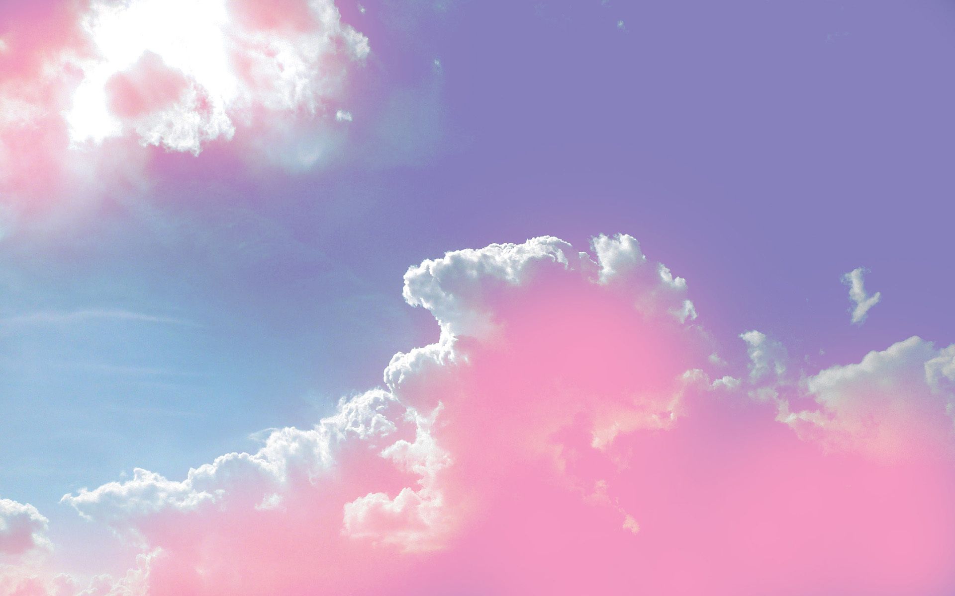 Pink And Blue Sky Background For Laptop Wallpaper - Pink Sky Background , HD Wallpaper & Backgrounds