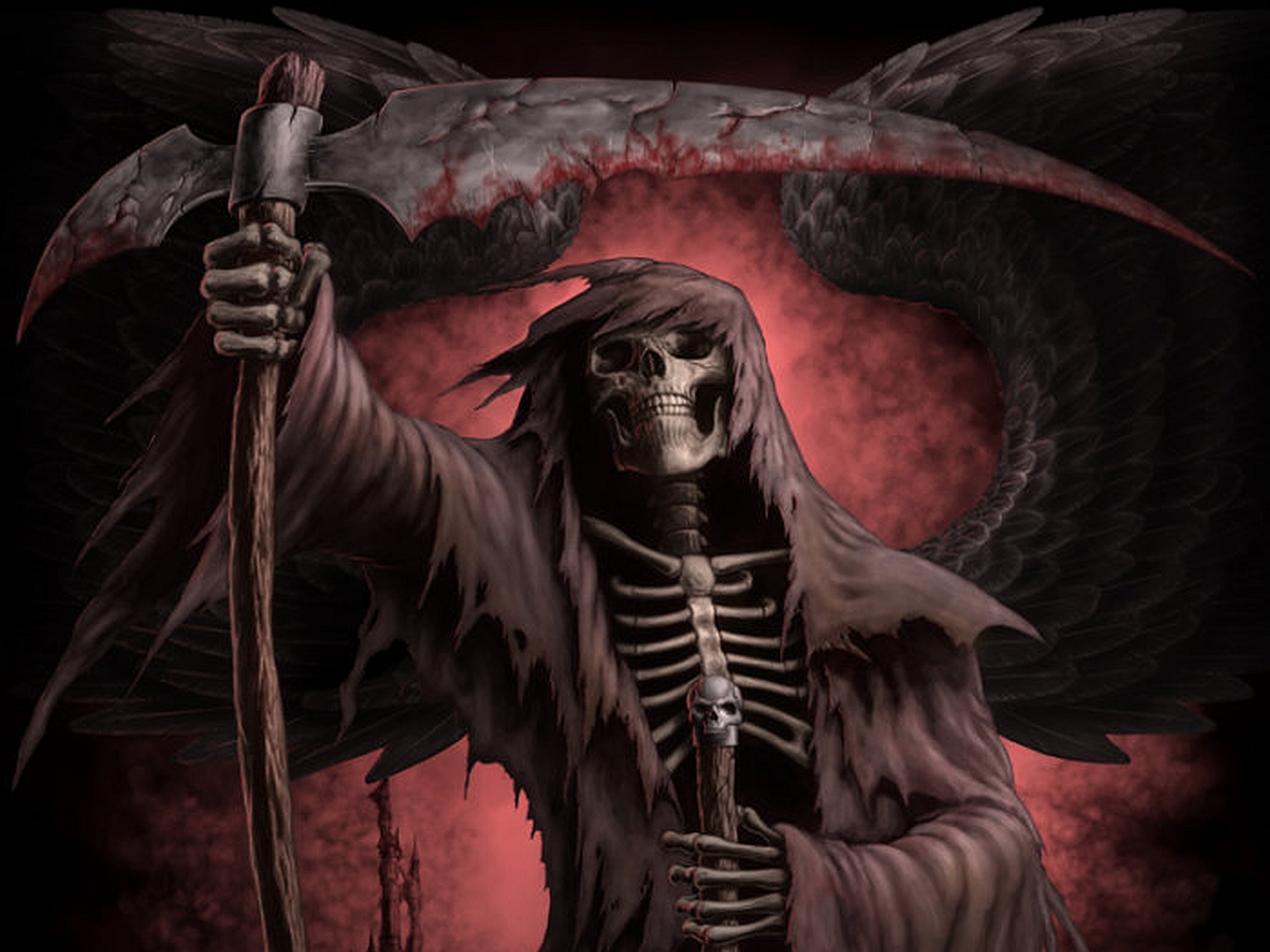 Grim Reaper Cool , HD Wallpaper & Backgrounds