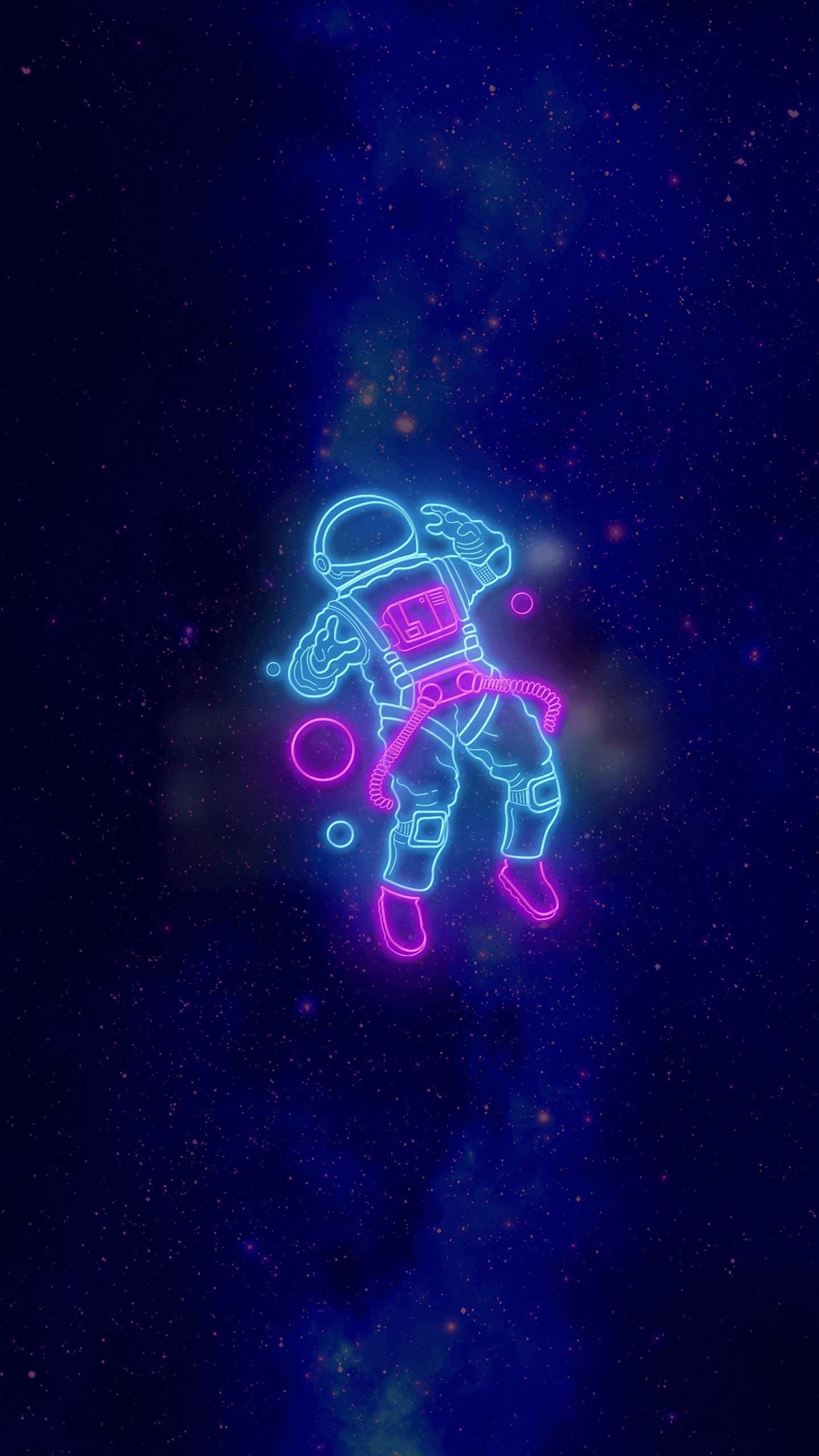 Space Wallpaper,space Wallpapers,iphone Xs Max 2019 - Astronaut Wallpaper Neon , HD Wallpaper & Backgrounds