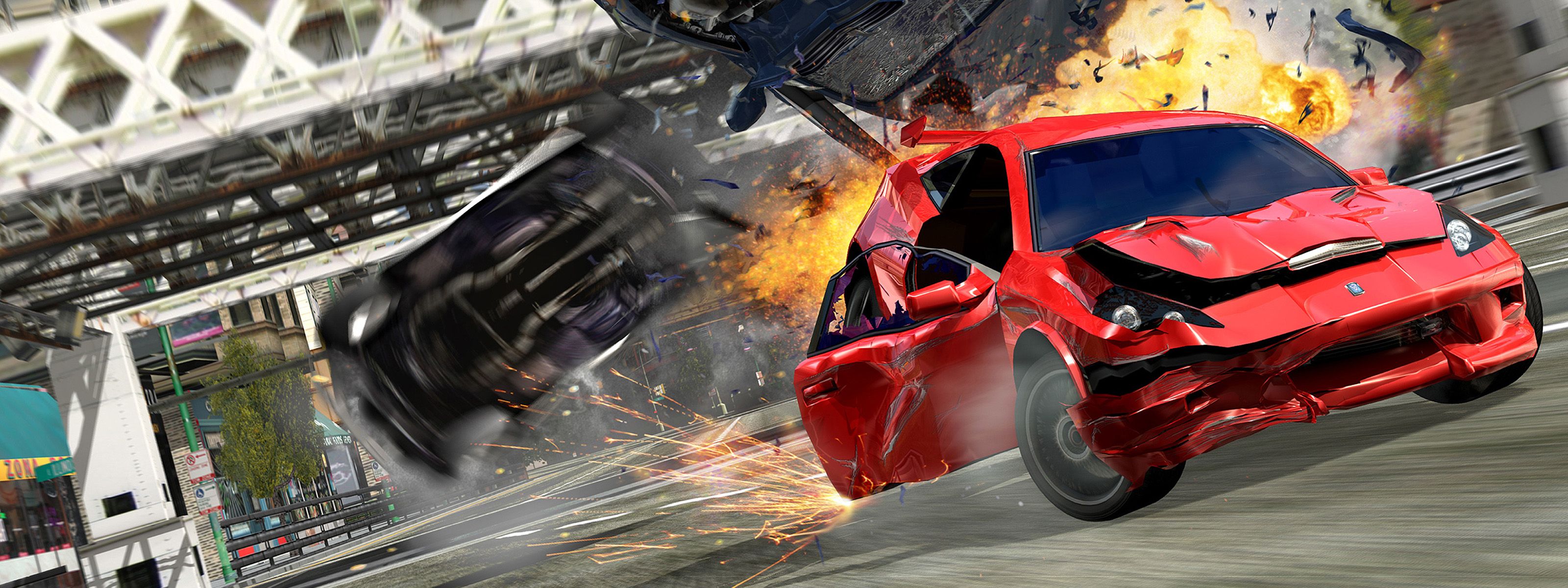Available Resolutions - Burnout 3 Takedown , HD Wallpaper & Backgrounds