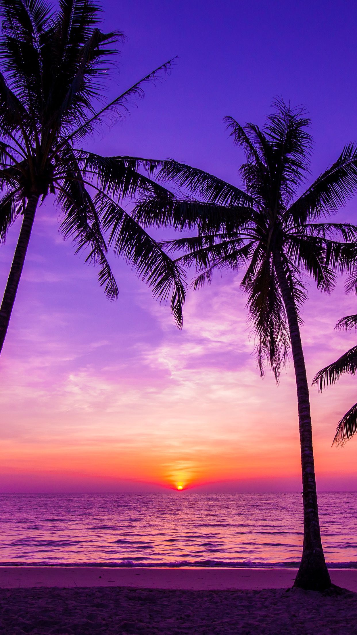 Very Cool And Nice - Beach Wallpaper Beautiful Sunsets , HD Wallpaper & Backgrounds