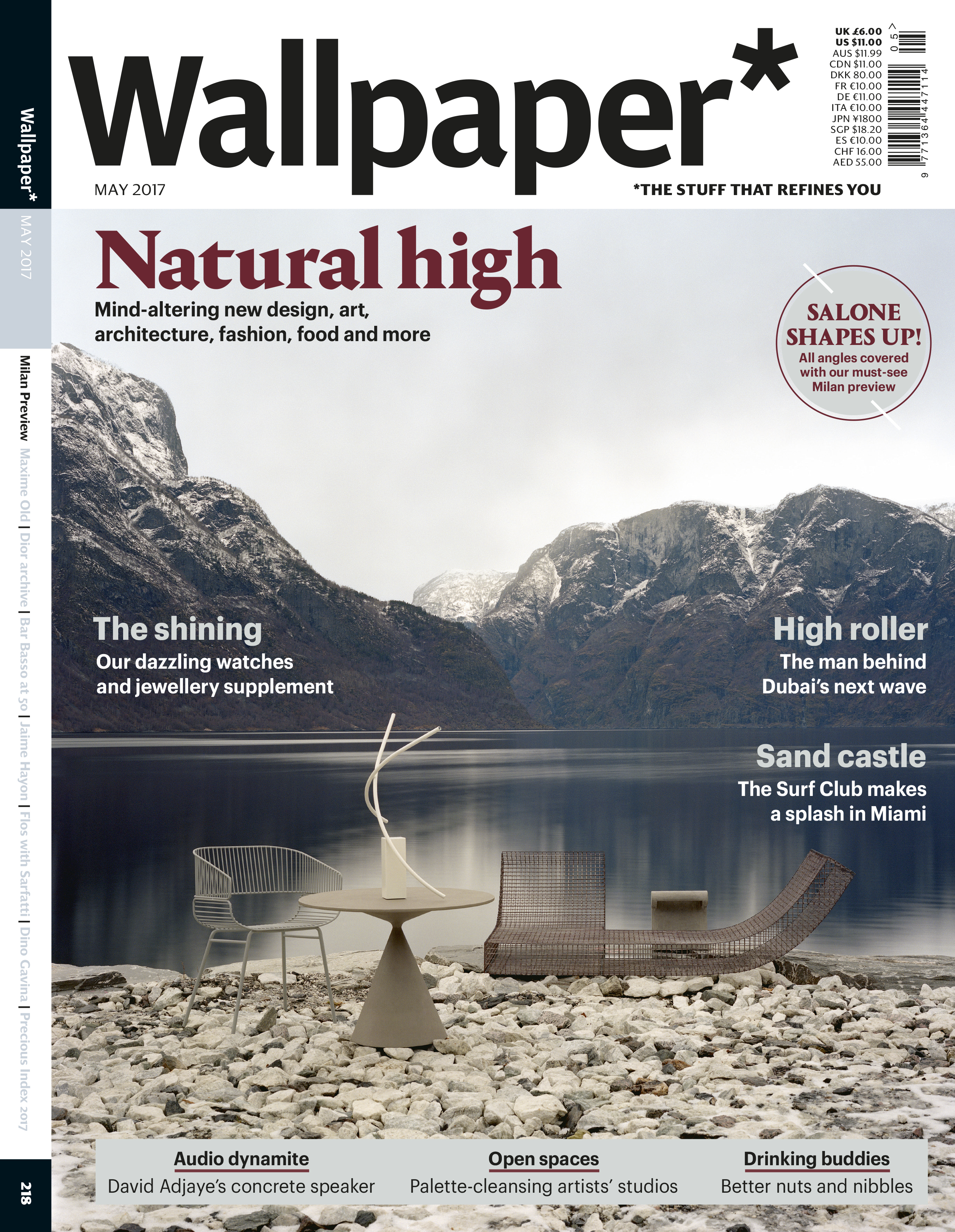 Wallpaper Magazine - Magazine Front Cover 2017 , HD Wallpaper & Backgrounds