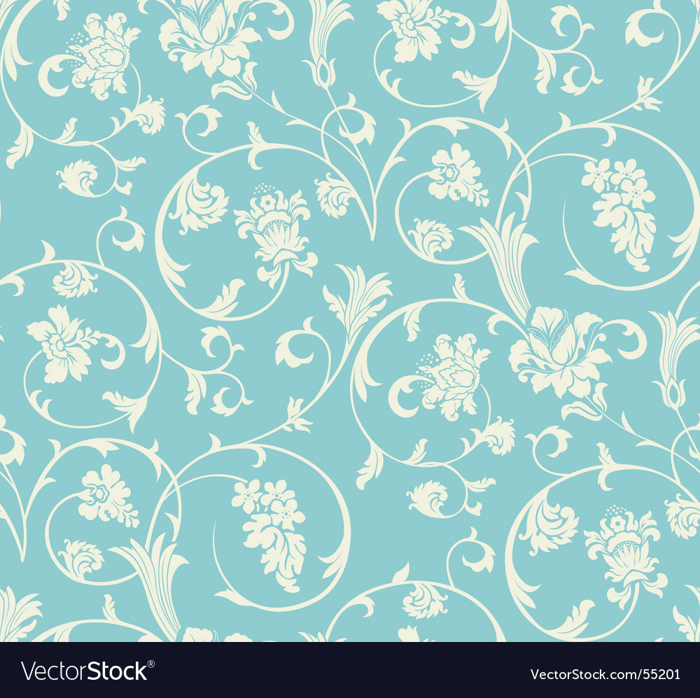 Vintage Wallpaper Pattern Vector Image - Pattern Vector , HD Wallpaper & Backgrounds