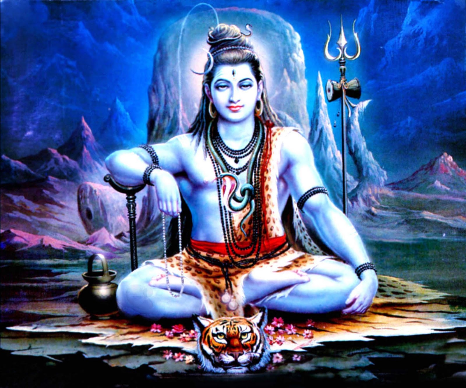 3d God Wallpaper Of Hindu Gods - Shivan God , HD Wallpaper & Backgrounds