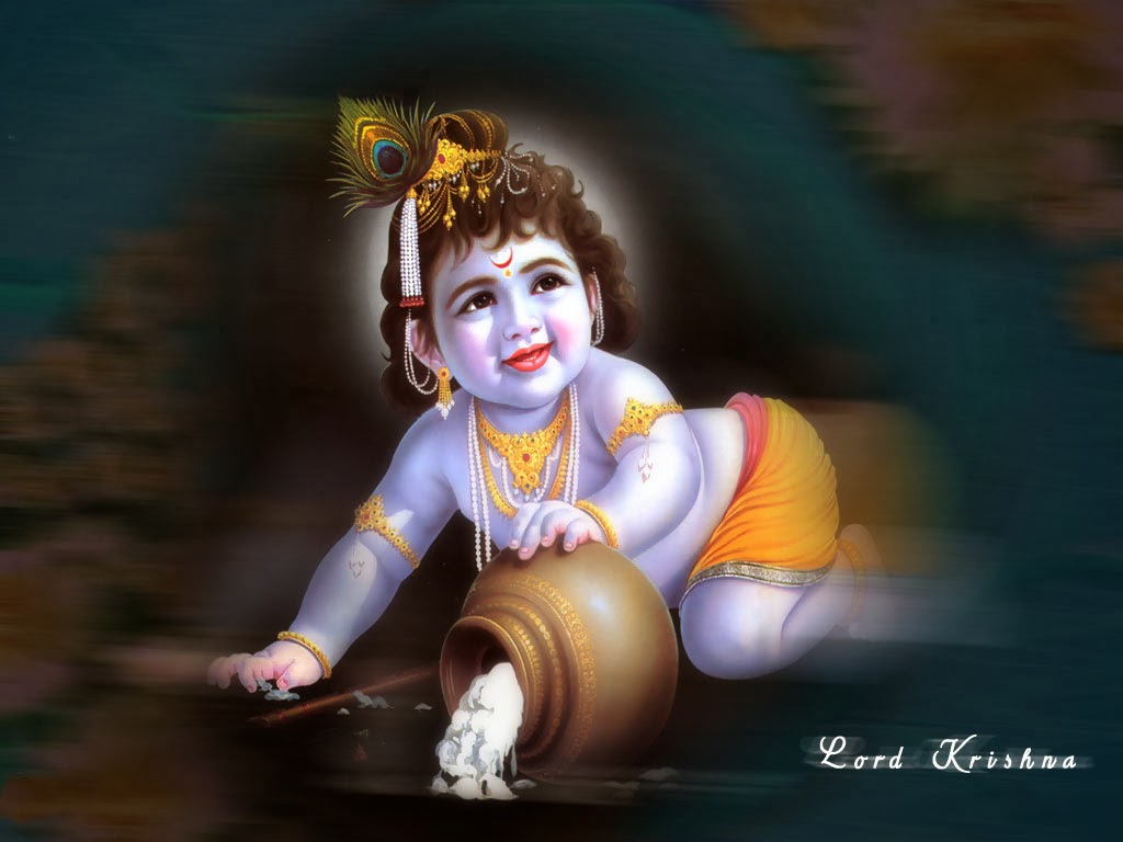 Download Hindu God Wallpaper Hd Free Download Gallery - Happy Bday Lord Krishna , HD Wallpaper & Backgrounds
