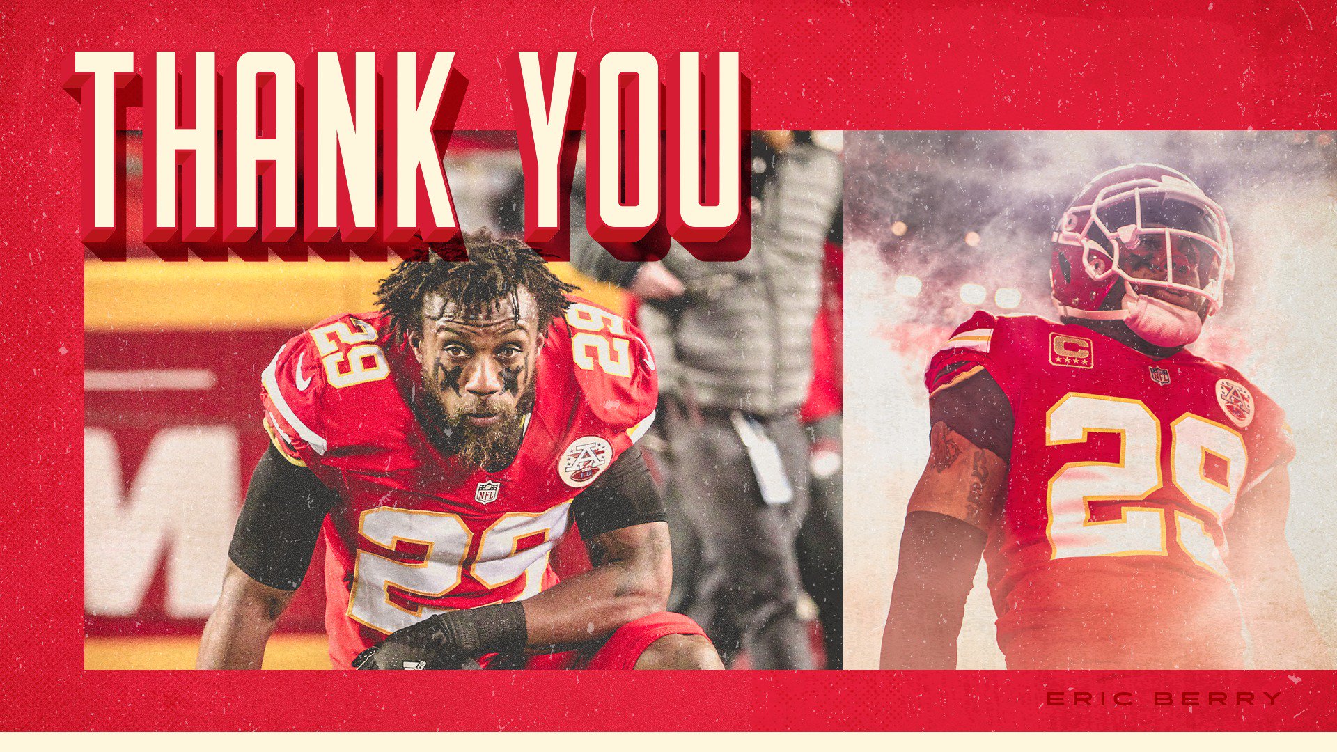 Kansas City Chiefsverified Account - Thank You Eric Berry , HD Wallpaper & Backgrounds