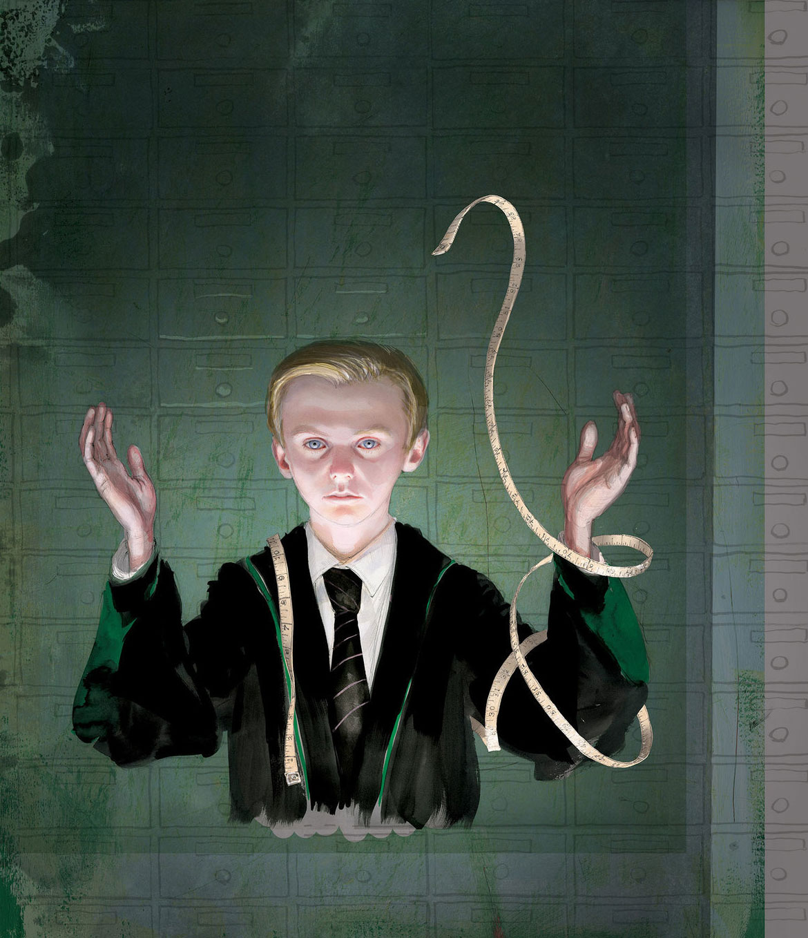 Draco Malfoy In Books , HD Wallpaper & Backgrounds