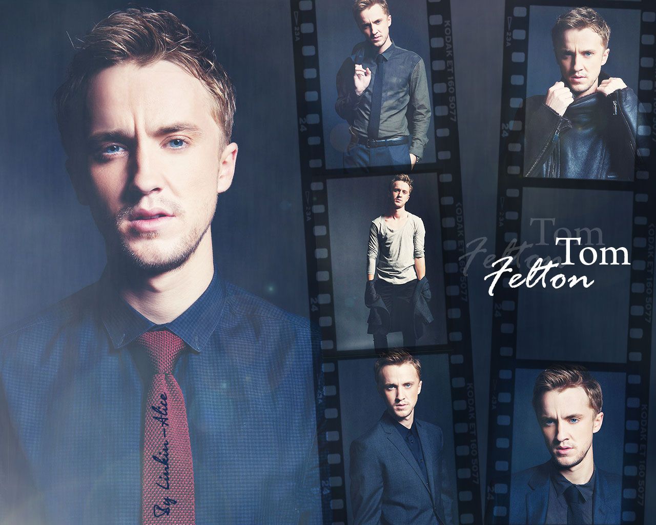 Tom Felton Now And Then , HD Wallpaper & Backgrounds