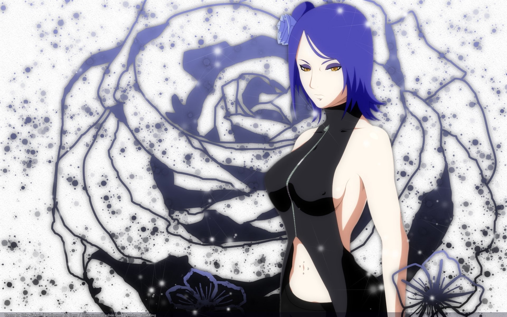 Naruto - Konan Naruto , HD Wallpaper & Backgrounds