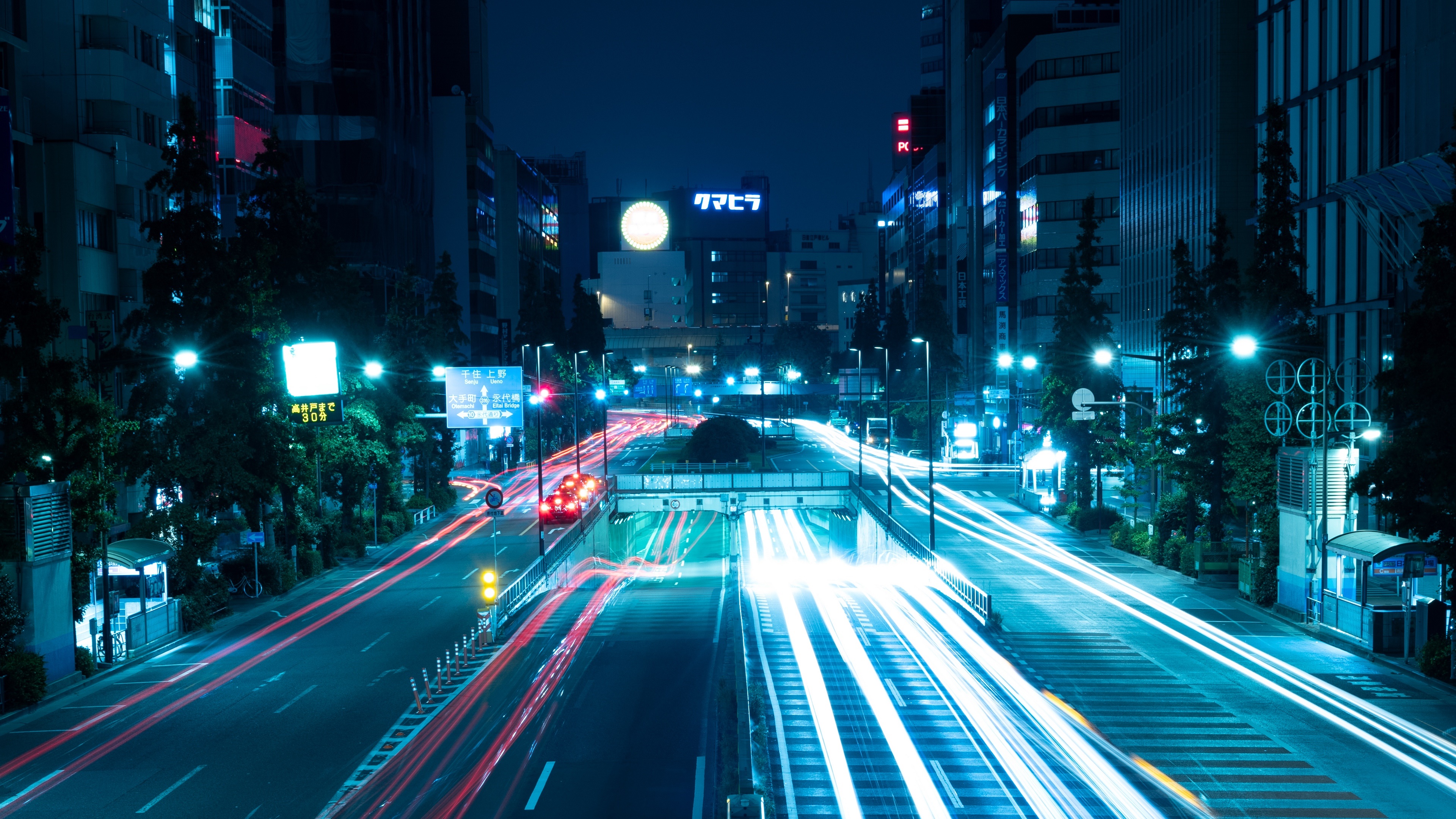 Landscape Portrait City Lights Background Hd 1401349