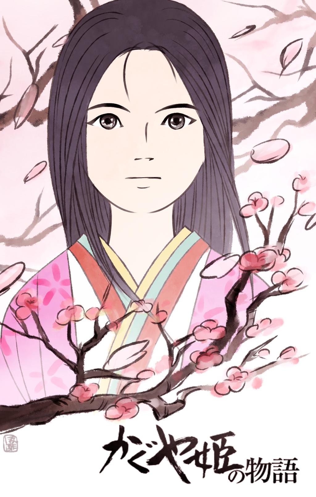 Princess Kaguya - Tale Of Princess Kaguya Studio Ghibli , HD Wallpaper & Backgrounds