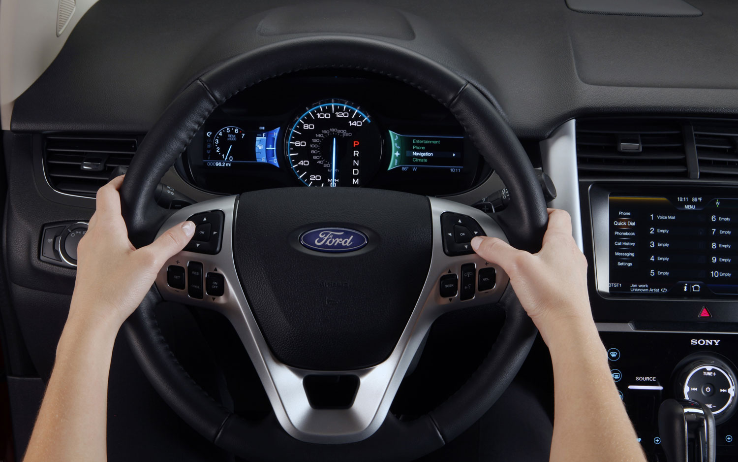 Consumer Reports Slams Myford Touch, Says System Stin - Steering Wheel Touch Controls , HD Wallpaper & Backgrounds