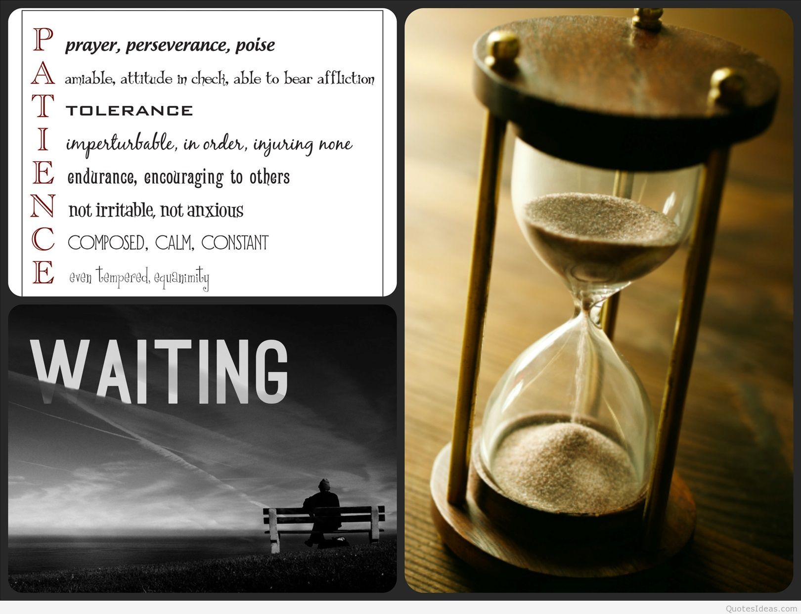 Patience Hourglass (#1402822) - HD Wallpaper & Backgrounds Download