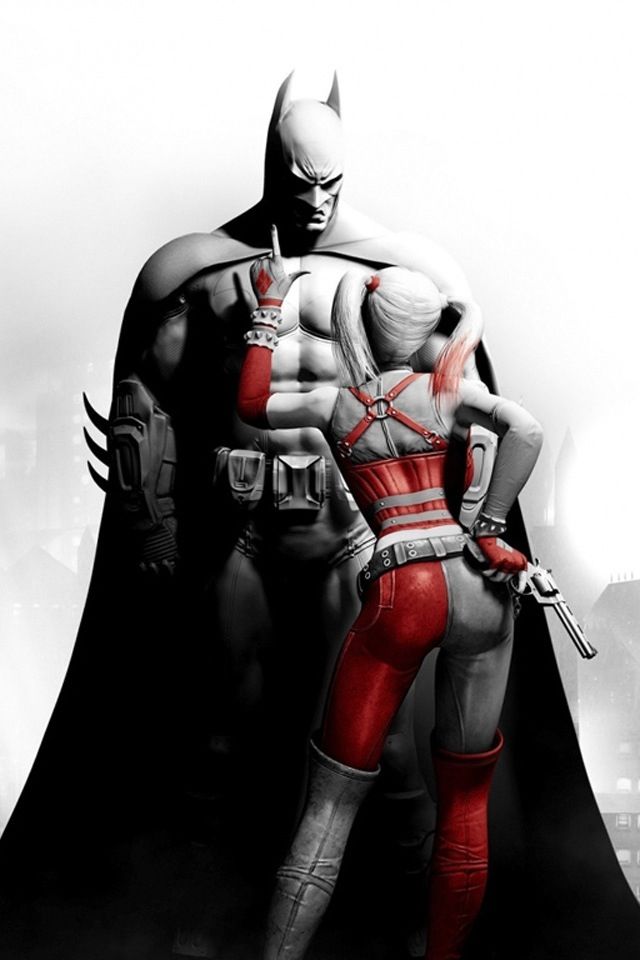 Image Harley Quinn Arkham Asylum - Batman Arkham City Art , HD Wallpaper & Backgrounds