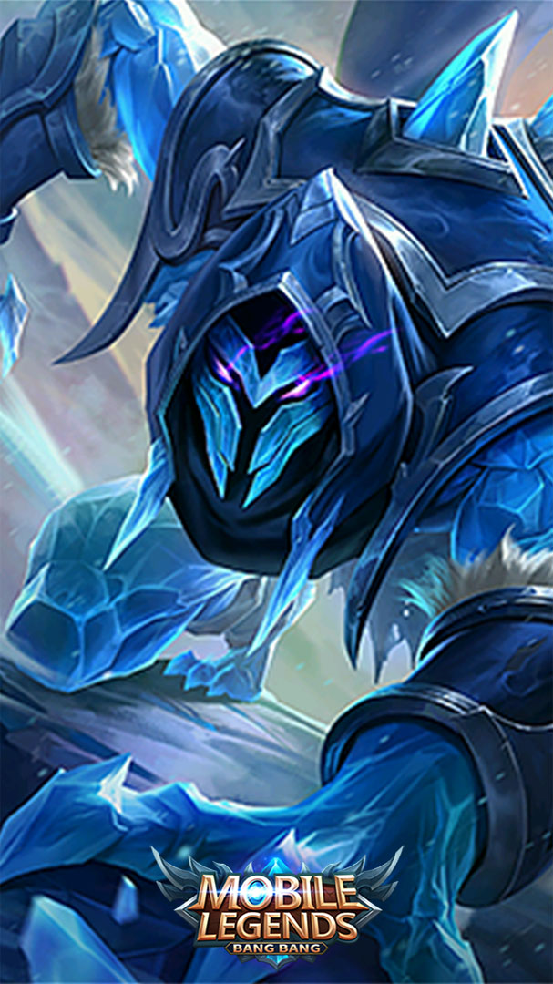 Helcurt Ice Scythe Wallpapers - Mobile Legends Helcurt Ice Scythe , HD Wallpaper & Backgrounds