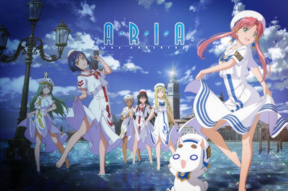 Wallpaper Aria The Avvenire, Mizunashi Akari, Carroll - Aria Anime , HD Wallpaper & Backgrounds