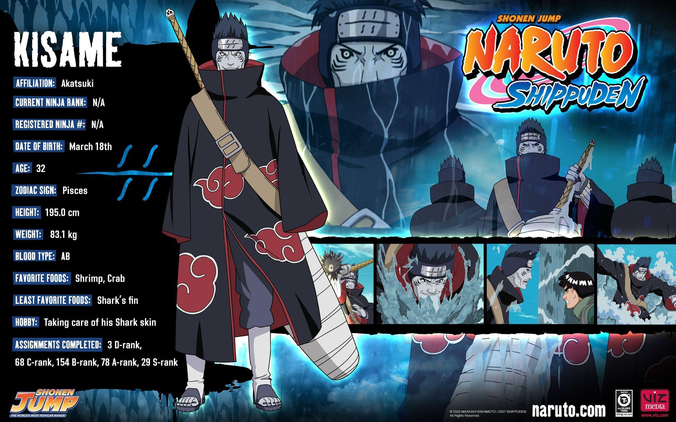 Wallpapers For > Akatsuki Kisame Wallpaper - Shonen Jump Naruto Shippuden Akatsuki , HD Wallpaper & Backgrounds