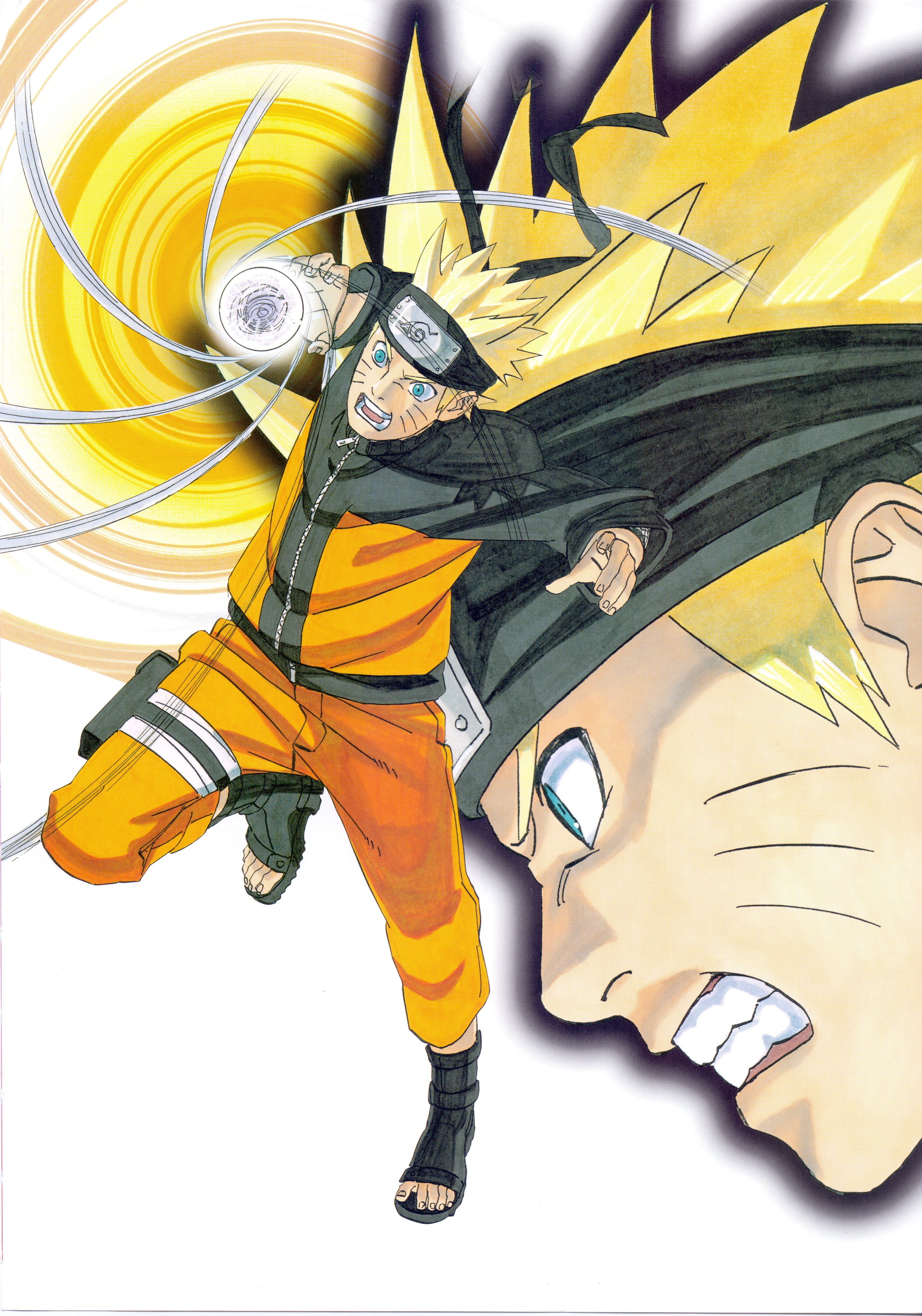 Naruto Clipart Naruto Rasengan - Naruto Scan , HD Wallpaper & Backgrounds