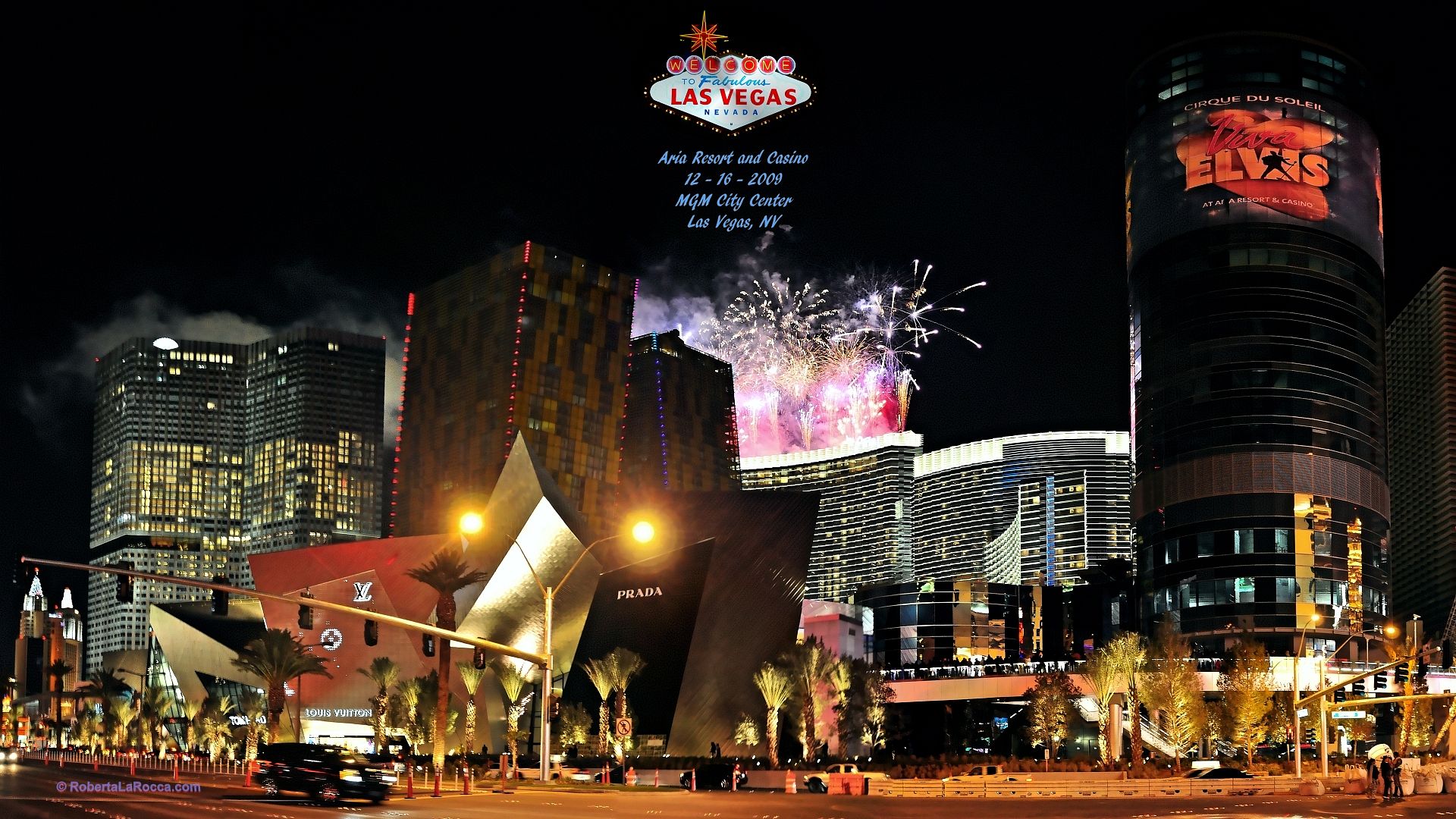 Las Vegas Opening Of Aria Hotel And Casino Fireworks - Aria Las Vegas , HD Wallpaper & Backgrounds