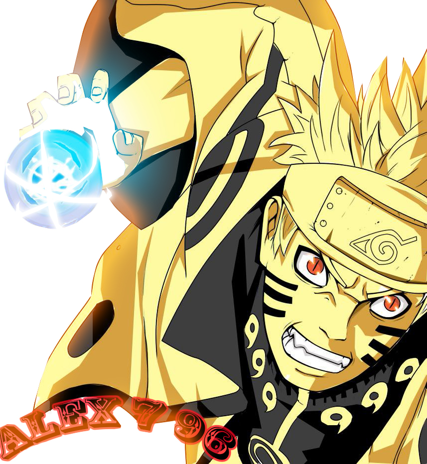Naruto Clipart Naruto Rasengan - Naruto Kurama Mode Rasengan , HD Wallpaper & Backgrounds