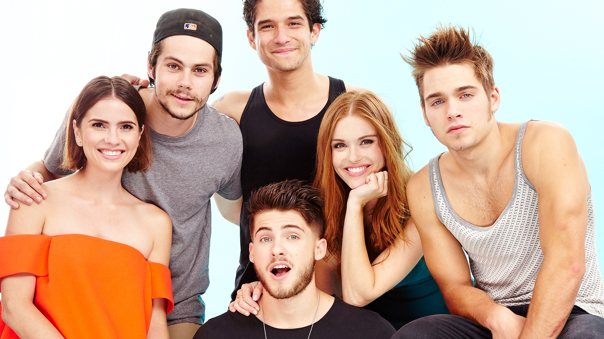 S5 Cast - Teen Wolf Cast Wallpaper Desktop , HD Wallpaper & Backgrounds