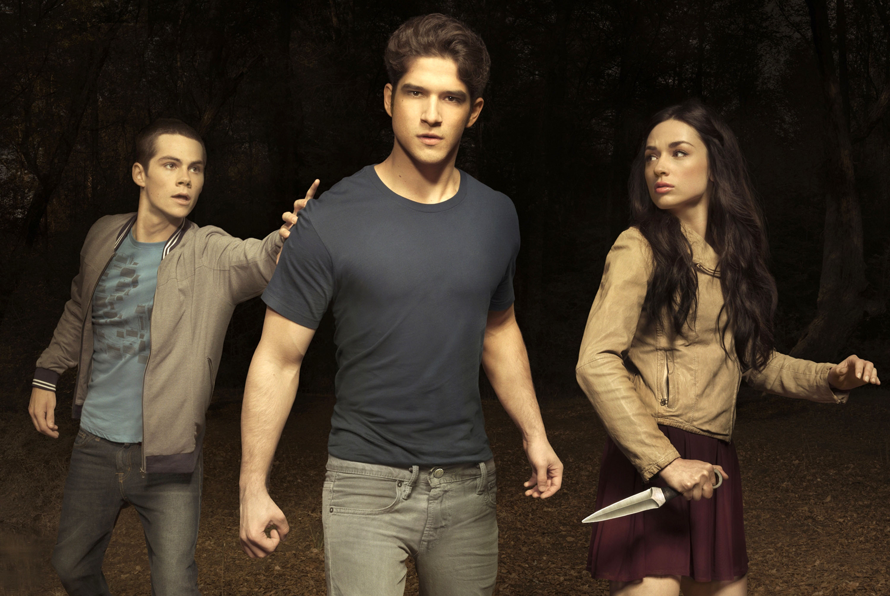 Teen Wolf Cast Image - Teen Wolf Season 2 , HD Wallpaper & Backgrounds