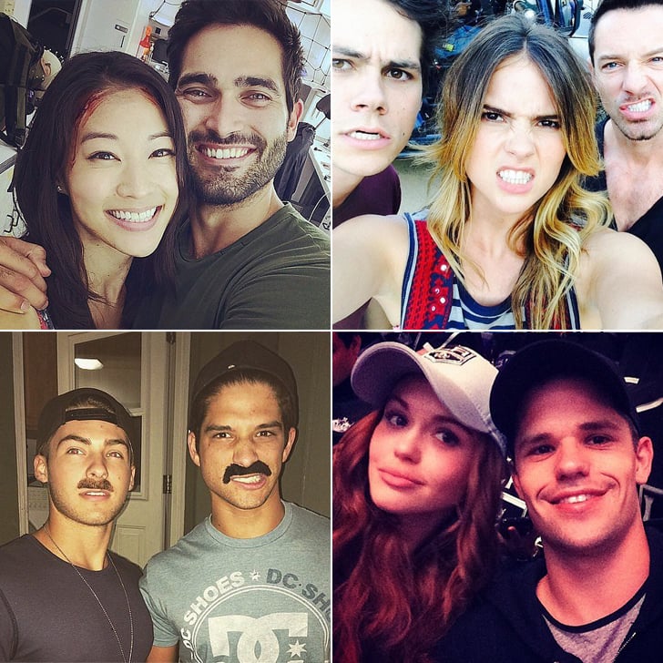 Teen Wolf Cast Instagram Pictures - Malia Tate Peter Hale , HD Wallpaper & Backgrounds
