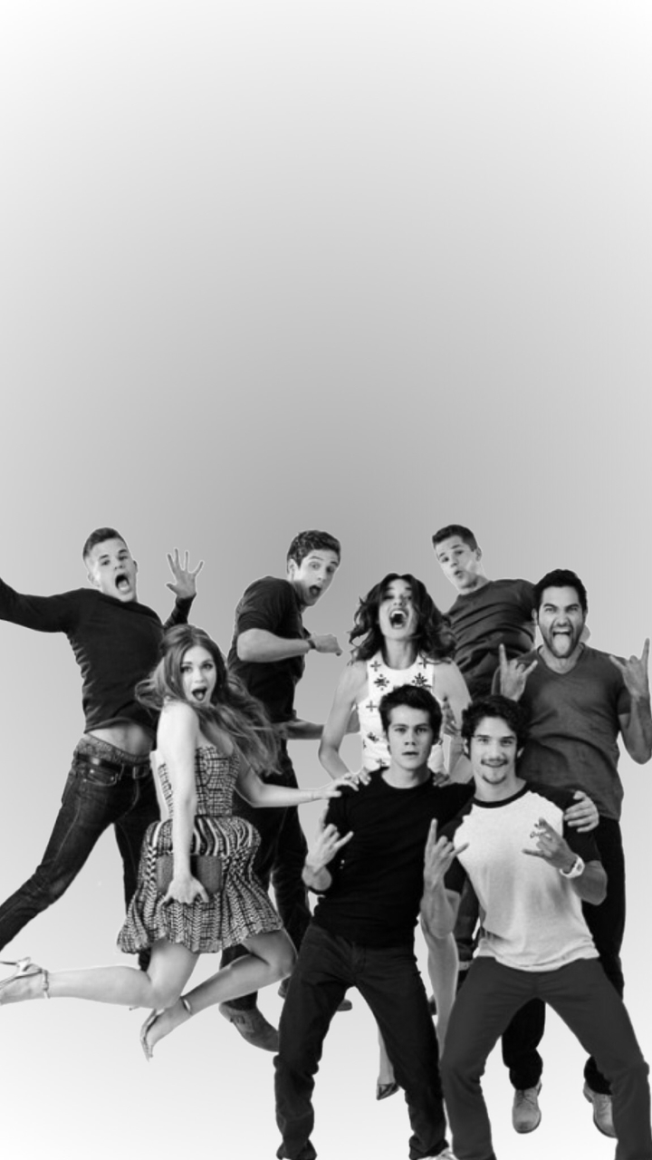 Aiden Allison Argent Crystal Reed Dylan Ethan Teen Wolf Cast Lockscreen Hd Wallpaper Backgrounds Download