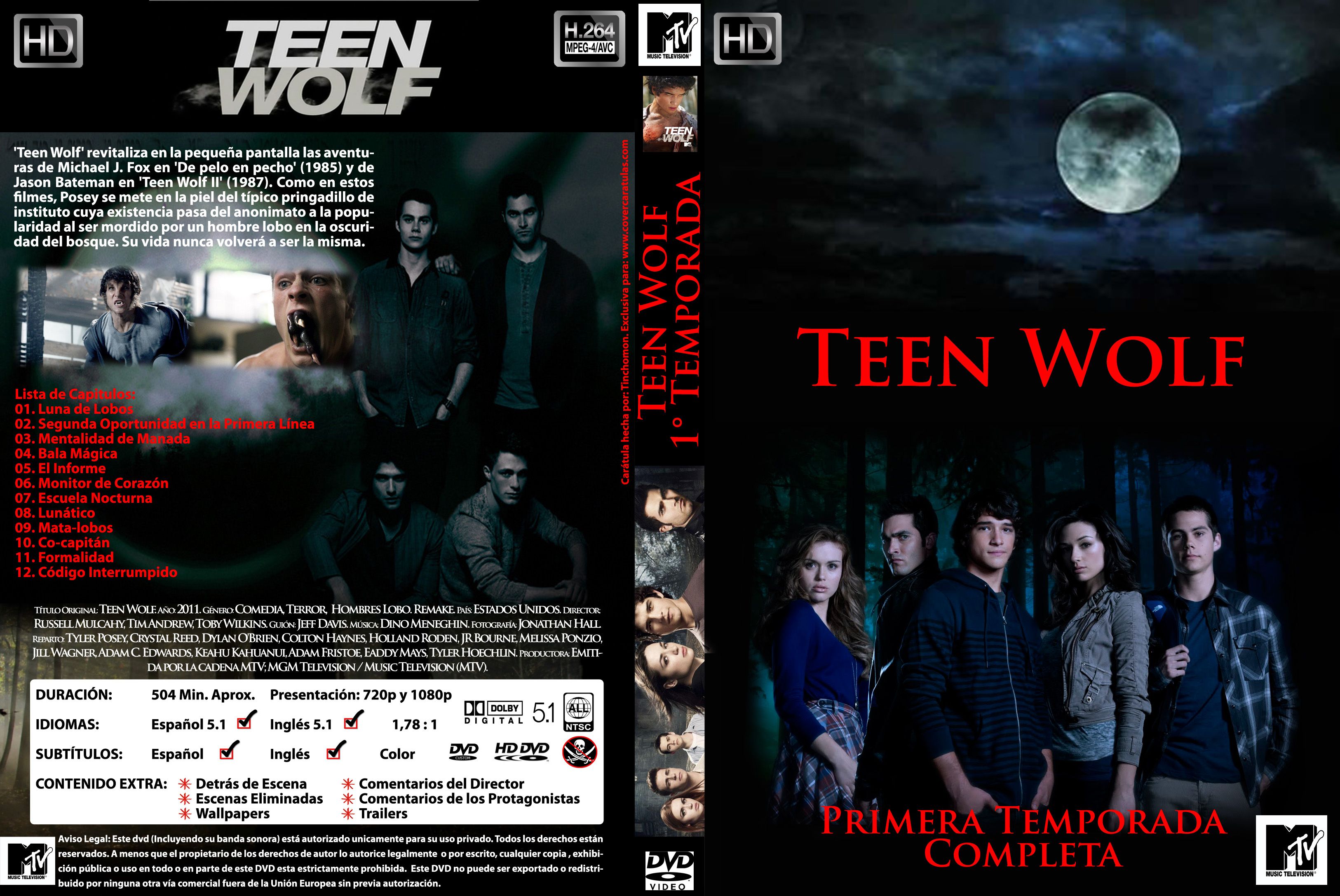 Click Here For - Teen Wolf 5 Cover , HD Wallpaper & Backgrounds